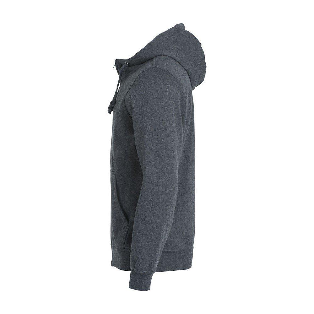 Clique Felpa con cappuccio full zip basica  