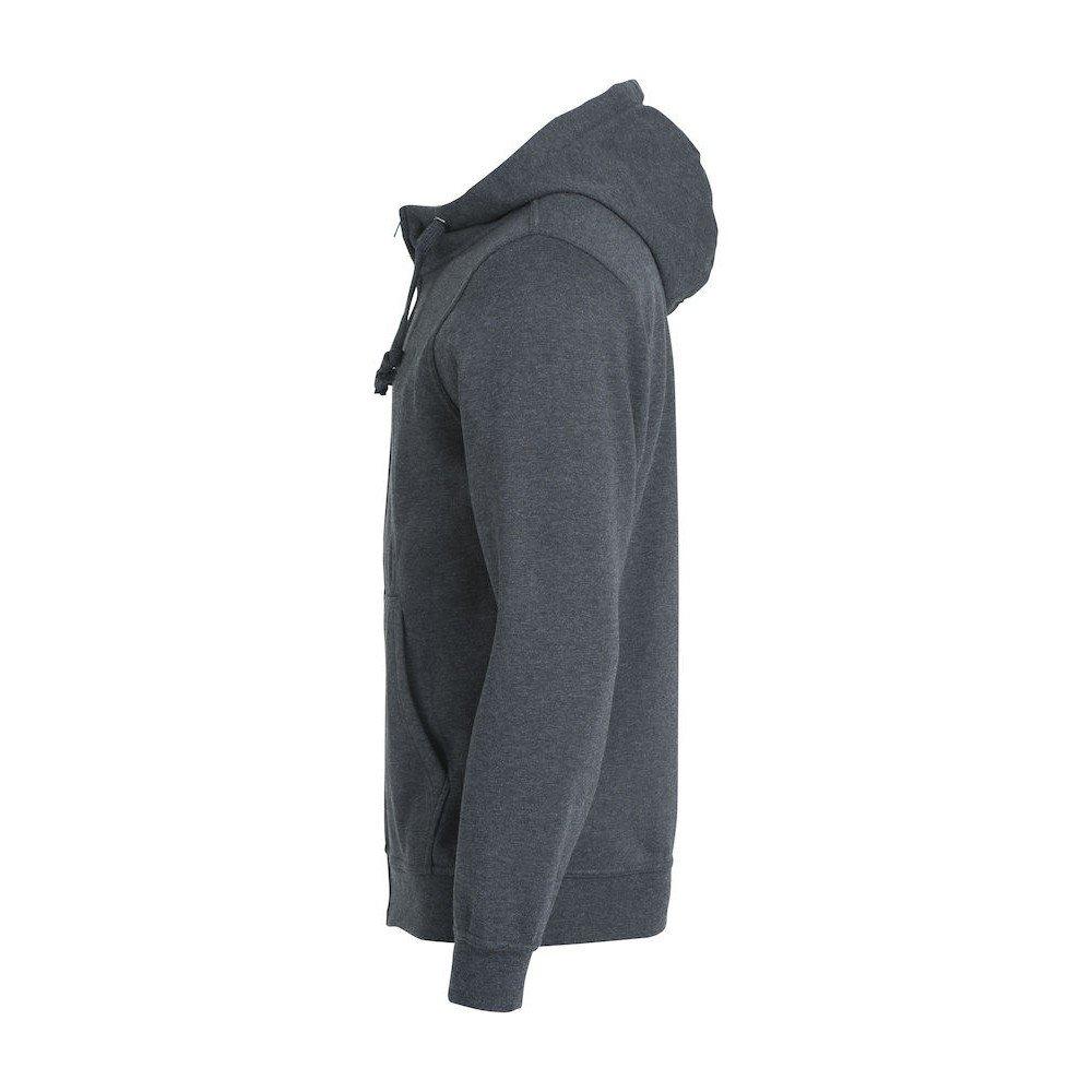 Clique  Basic Hoodie mit durchgehendem Reißverschluss 