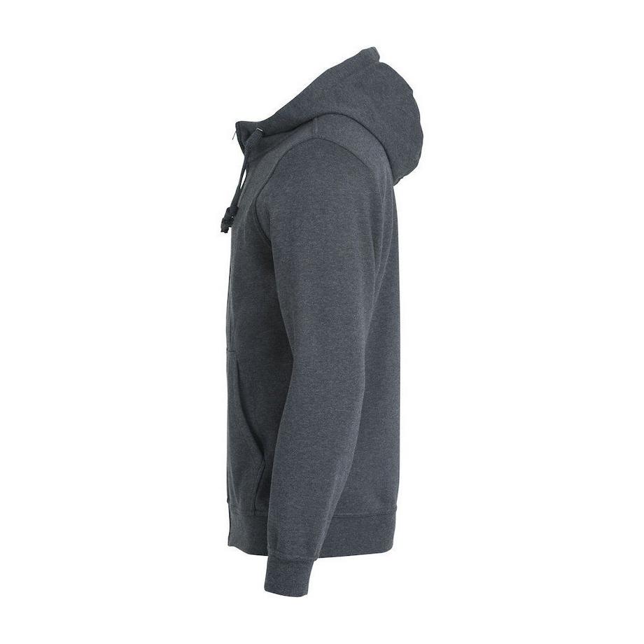 Clique Felpa con cappuccio full zip basica  