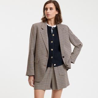 La Redoute Collections Blazer Dritto a Quadri  