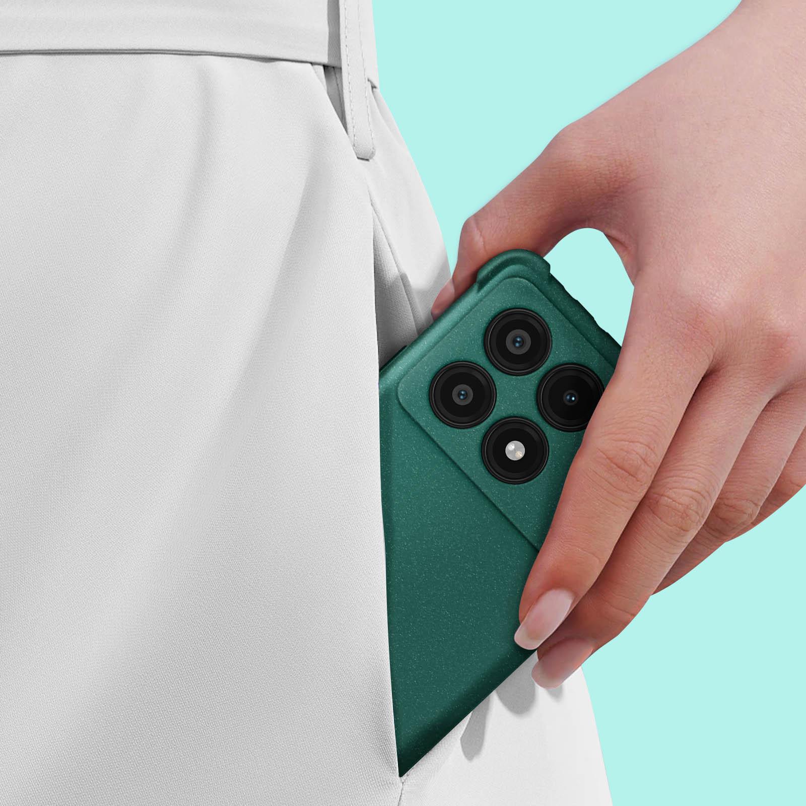 Imak  Cover bumper Poco X6 Pro verde Imak 