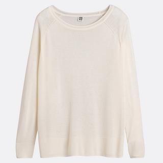 La Redoute Collections Pull col rond en maille fine  