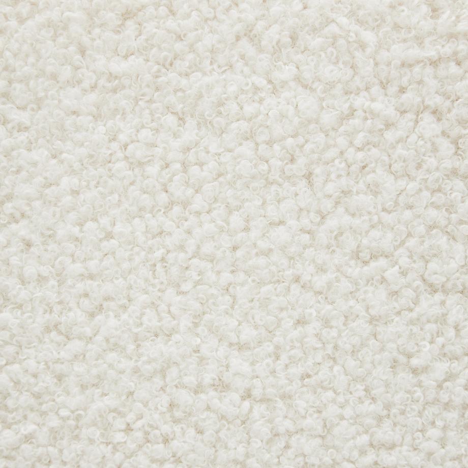 Tectake Sitzhocker mit Stauraum Altu XL rund Belastbarkeit 150 kg, bodenschonende Kunststoffkappen  