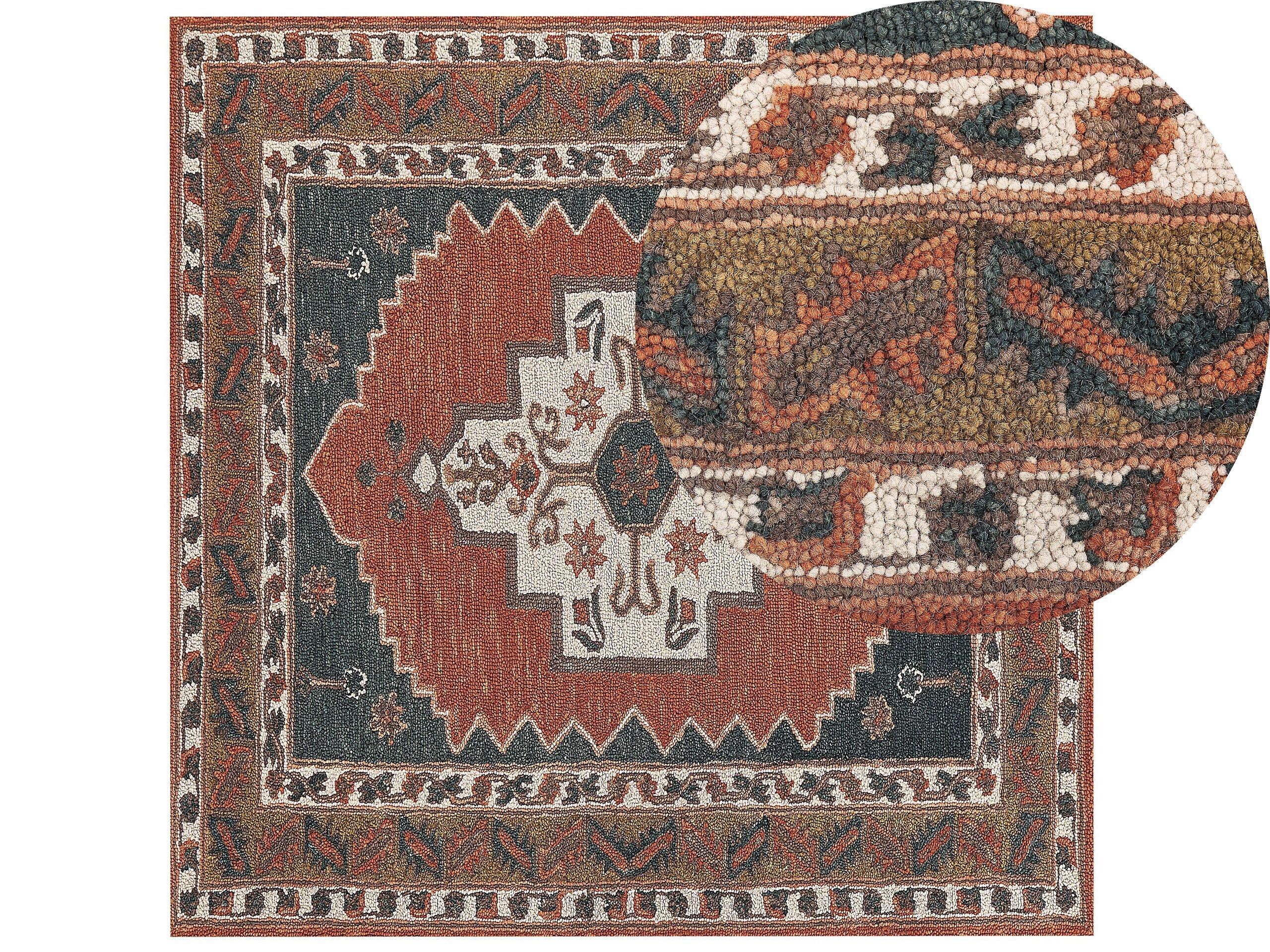 Beliani Teppich aus Wolle Retro GELINKAYA  