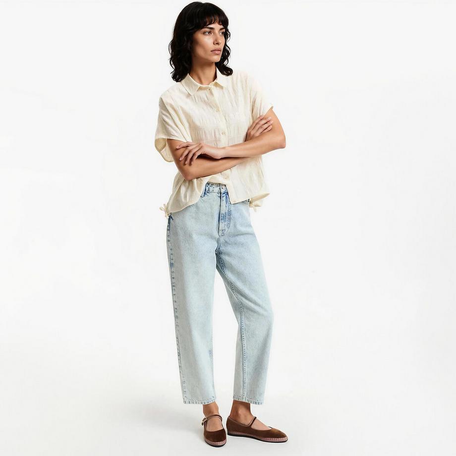 La Redoute Collections Camicia Ampia Maniche Corte  