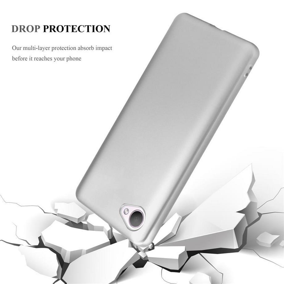 Cadorabo  Hülle für HTC Desire 12 TPU Silikon Matt 