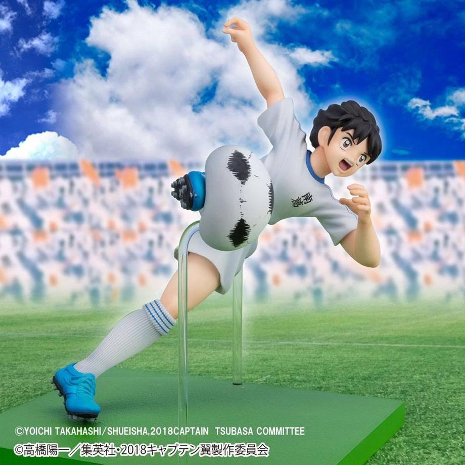 Banpresto  Statische Figur - Die tollen Fussballstars - Ben Becker / Misaki  - Pose de tir 
