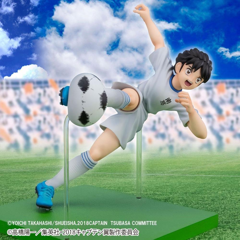 Banpresto  Statische Figur - Die tollen Fussballstars - Ben Becker / Misaki  - Pose de tir 