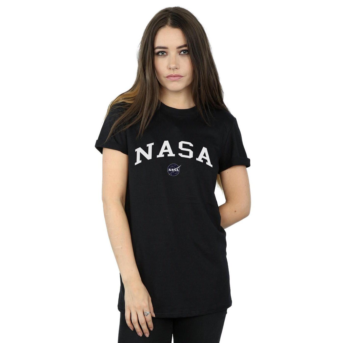 Nasa Logo Stampa T-Shirt  