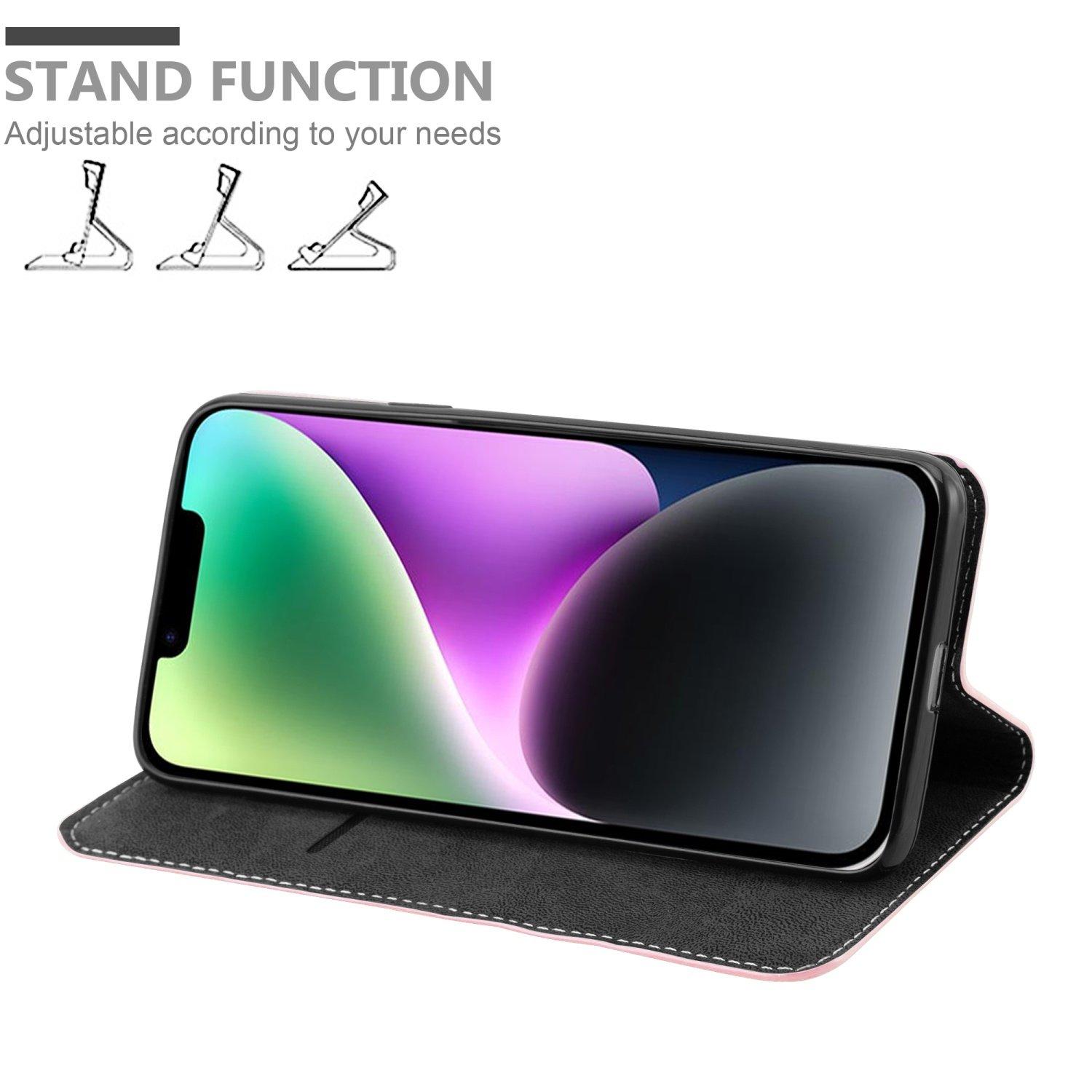 Cadorabo  Hülle für Apple iPhone 14 Magnetverschluss, Standfunktion 