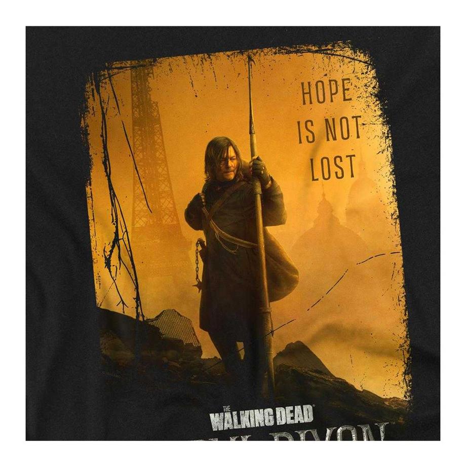 The Walking Dead  Maglietta Daryl Dixon Poster Manica Lunga 