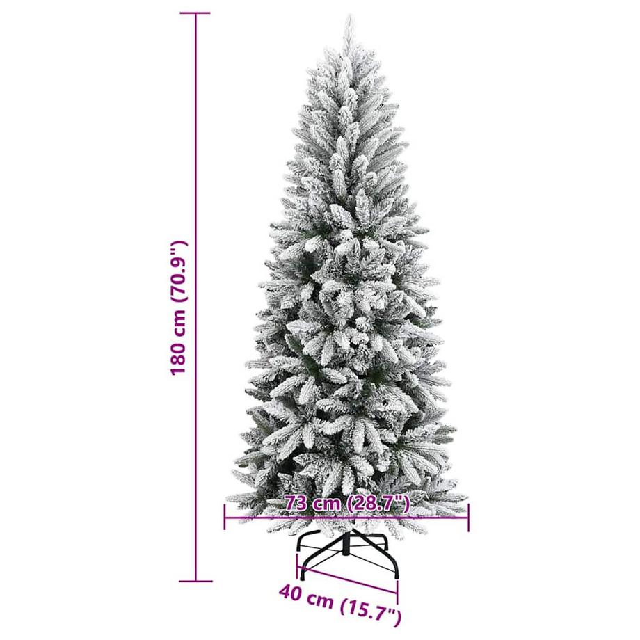 VidaXL Sapin de noël artificiel pvc  