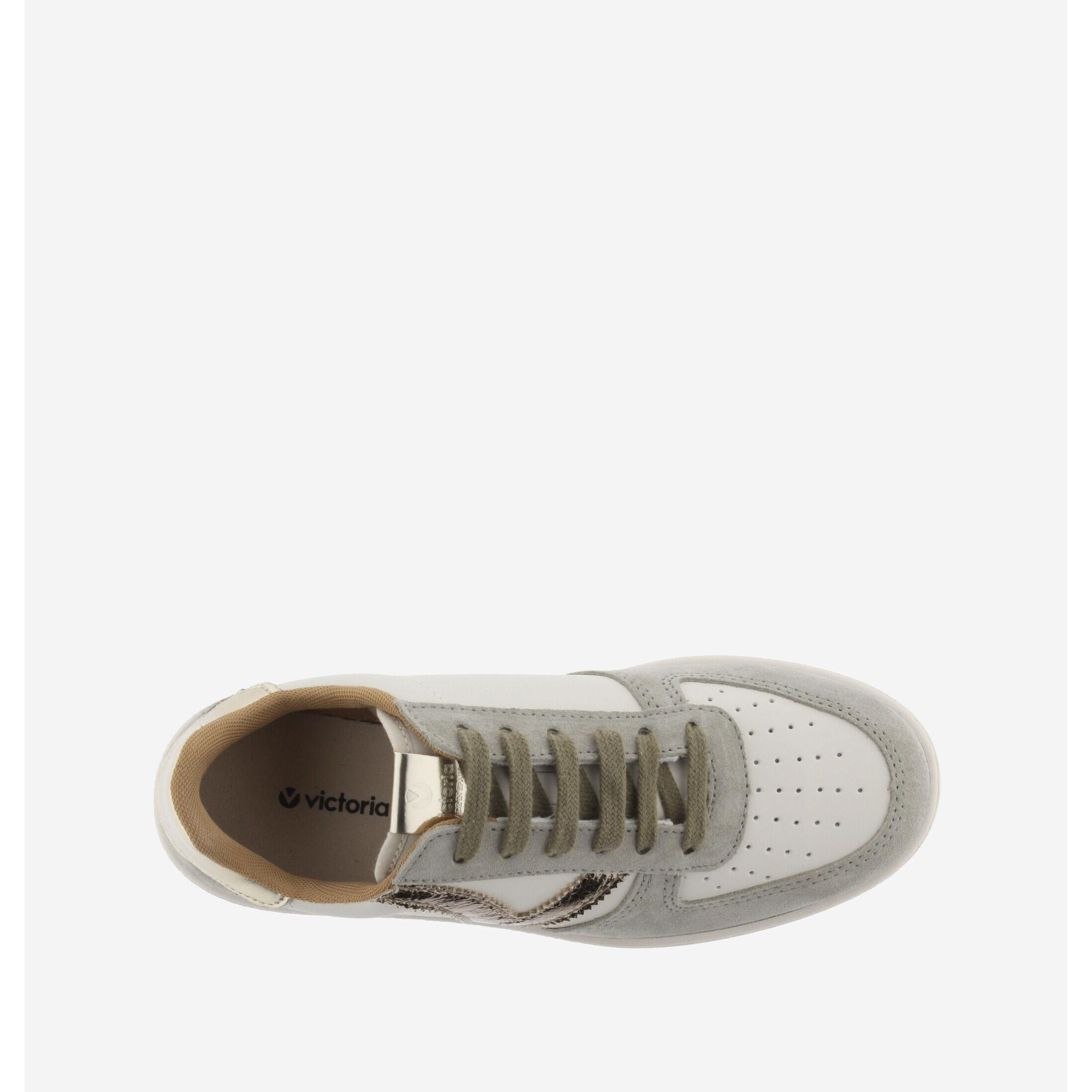 Victoria  sneakers aus spaltleder mit metallic-effekt damen madrid 