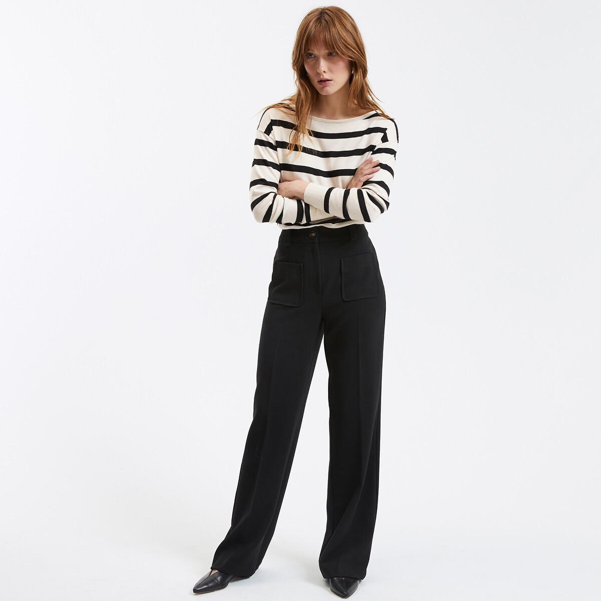 La Redoute Collections Pantalon flare Signature  