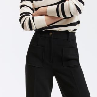 La Redoute Collections Pantalon flare Signature  