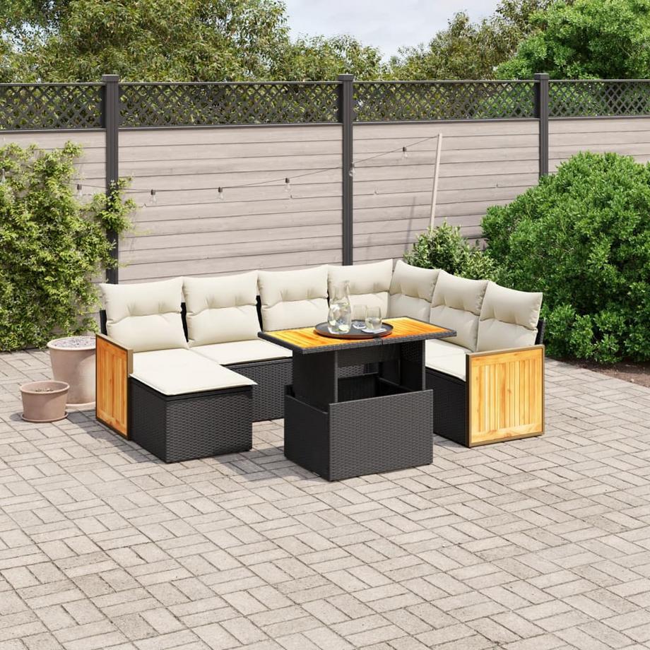 VidaXL Garten sofagarnitur poly-rattan  