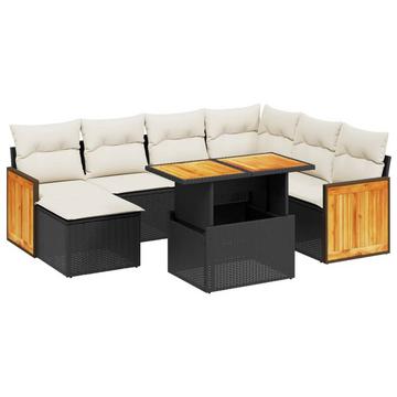 Garten sofagarnitur poly-rattan