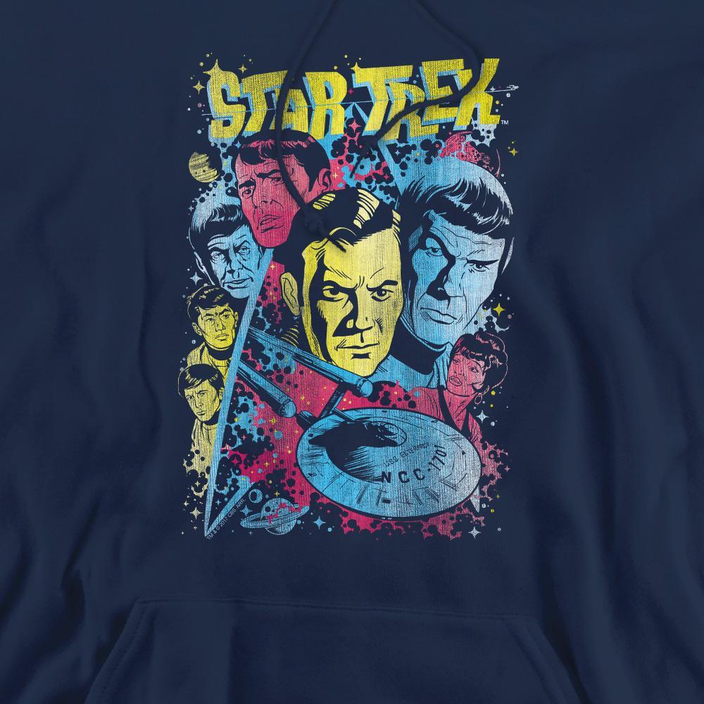 Star Trek Classic Bedruckter Kapuzenpullover  