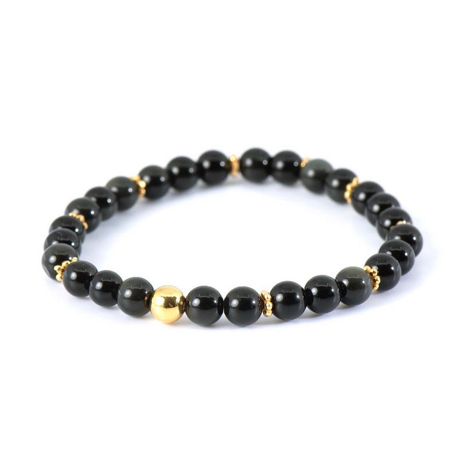 Tabea  Armband mit Turmalin und Silber vergoldet