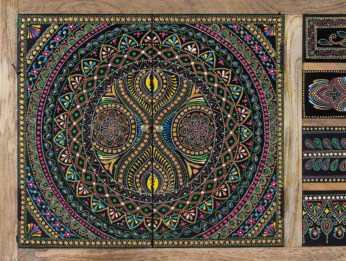 mutoni Commode en bois de manguier naturel 107x73  