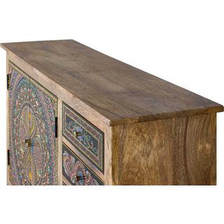 mutoni Commode en bois de manguier naturel 107x73  