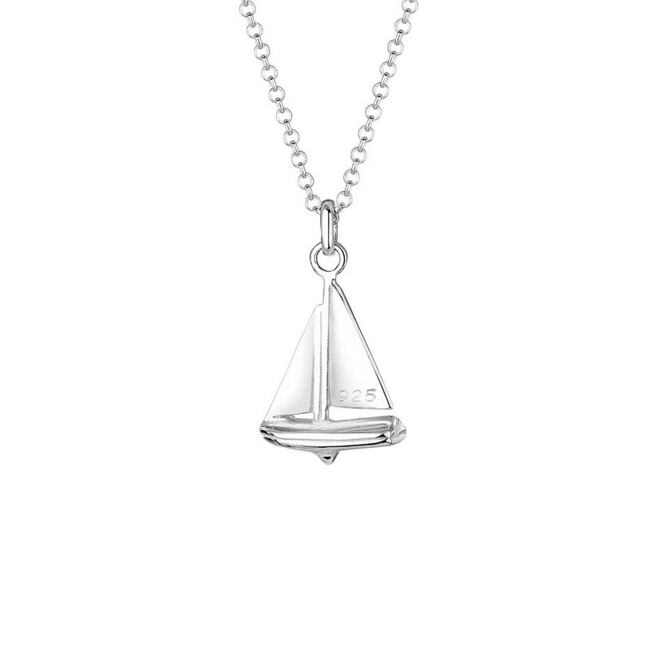Elli  Collier Femmes Pendentif Voilier Maritime 