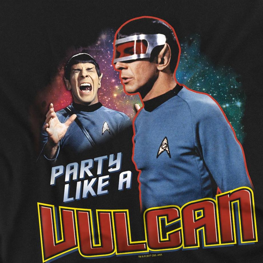 Star Trek Party Like a Vulcan T-Shirt  