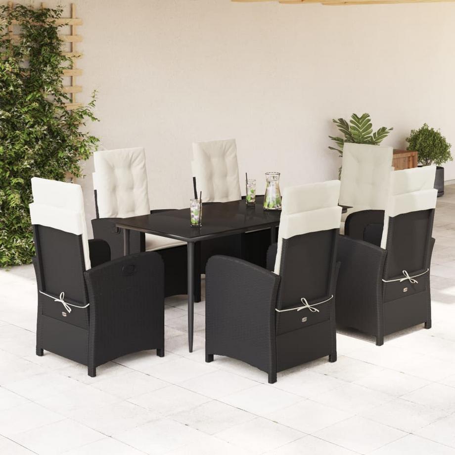 VidaXL Garten essgruppe poly-rattan  