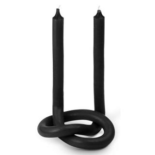 Knot Candles Knot Kerze Schwarz  