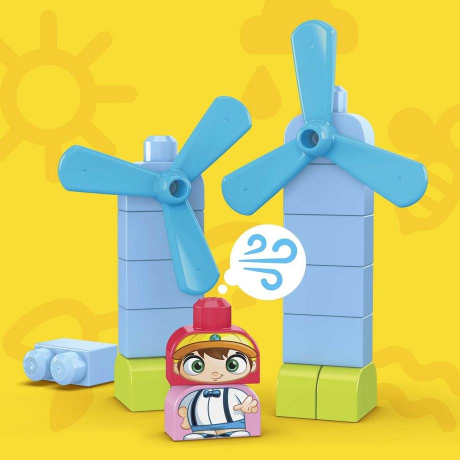 MEGA BLOKS  Green Town Bau- & Lernspass Eco Haus (89Teile) 