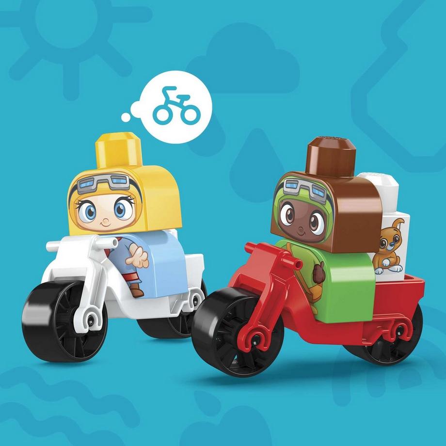 MEGA BLOKS  Green Town Bau- & Lernspass Eco Haus (89Teile) 