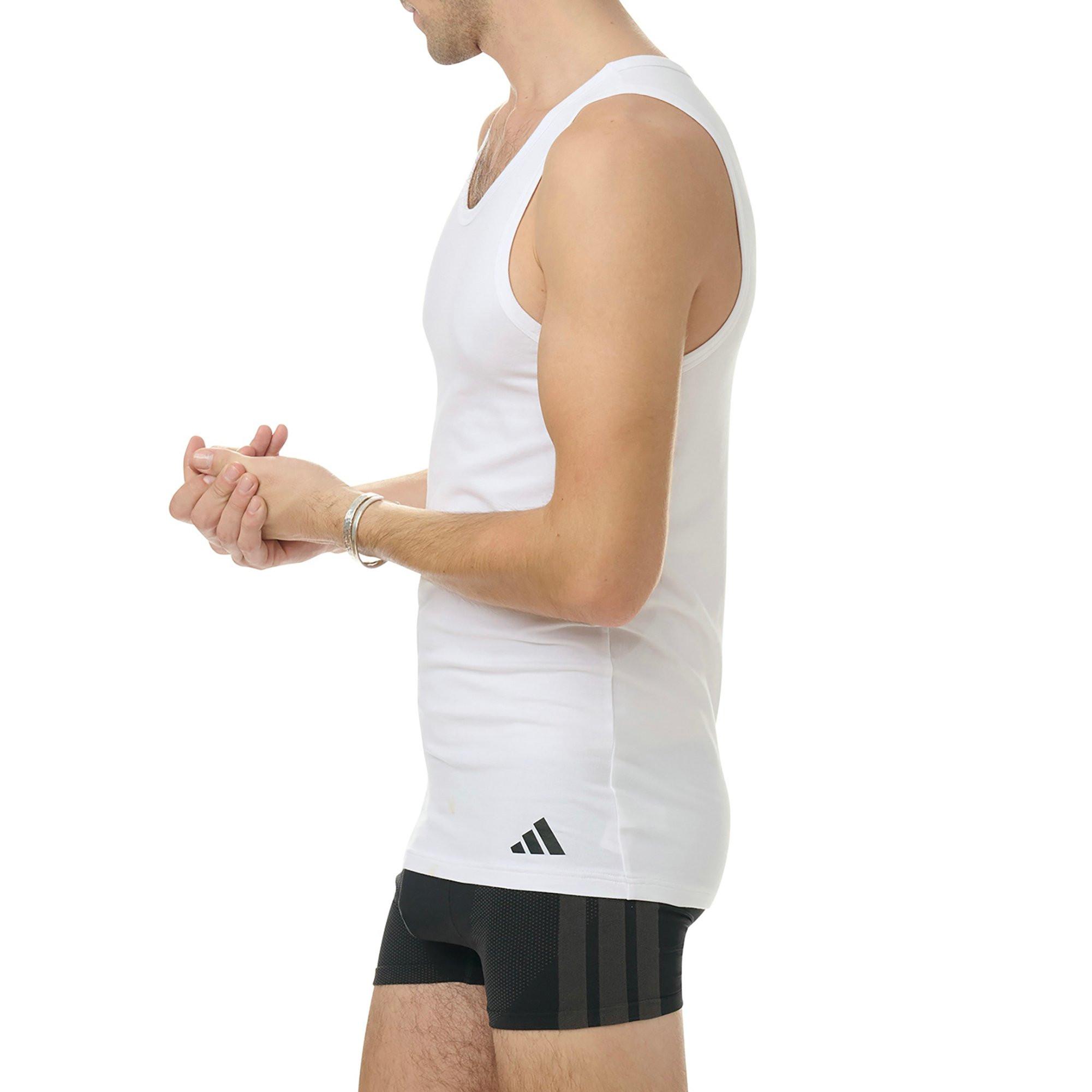 adidas Active Flex Cotton Tank Top 4er Pack  