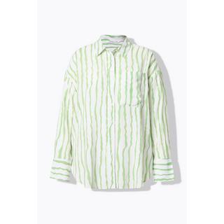 Studio Untold Oversized Hemdbluse Streifen  