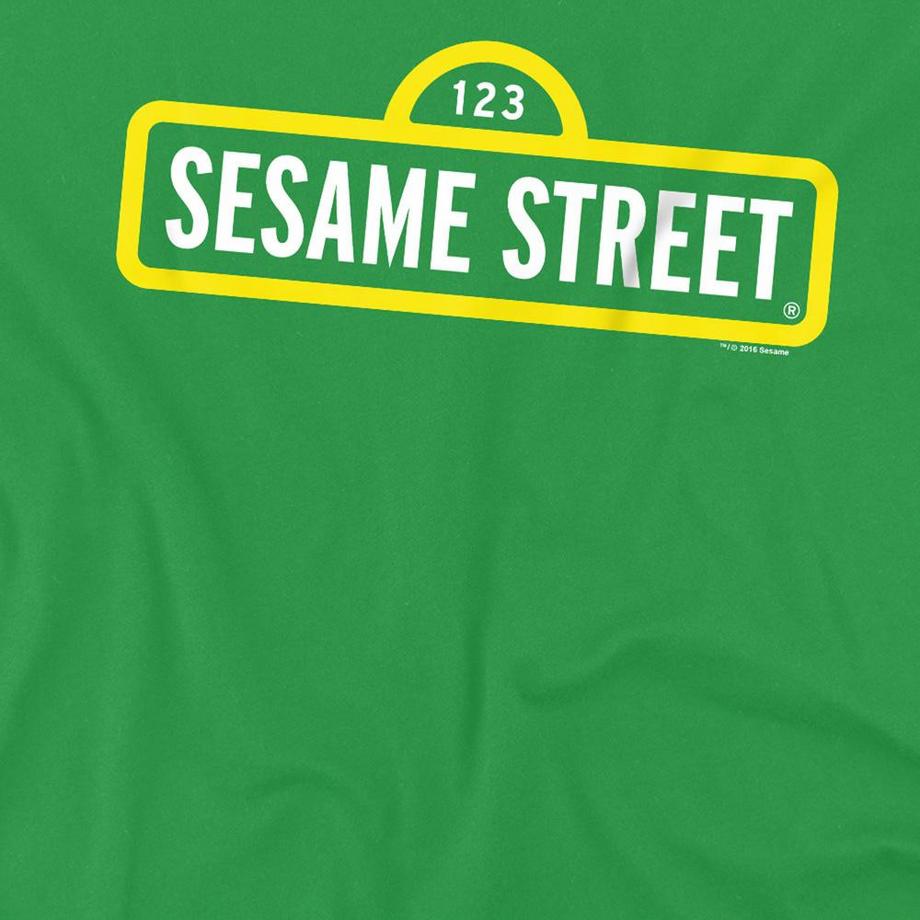 Sesame Street  Maglietta Logo 