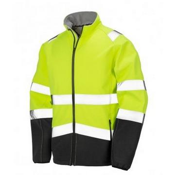 Erwachsene SafeGuard Bedruckbare Safety Soft Shell Jacke