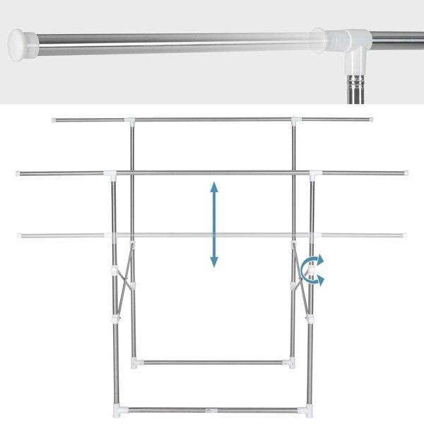 Tectake Appendiabiti 190x64x166 cm  