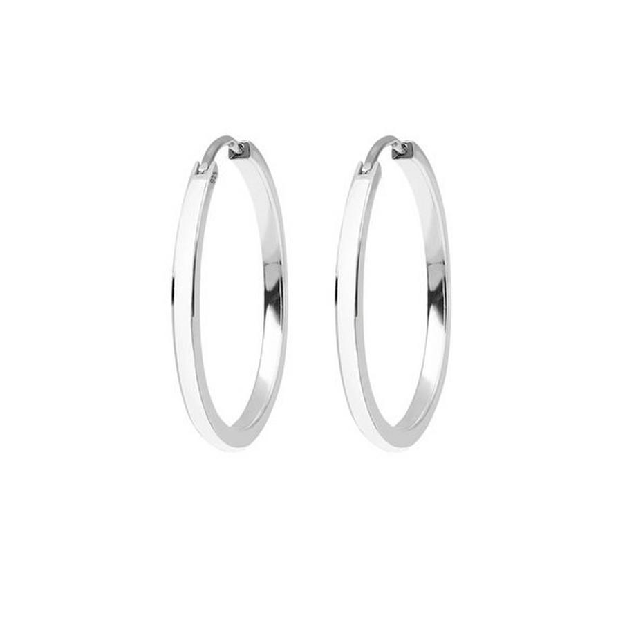 Ohrringe Creolen Emaille