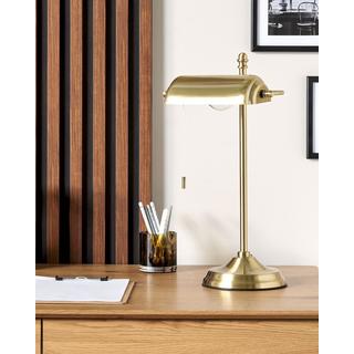 Beliani Lampe de bureau en Métal Rétro MARAVAL  