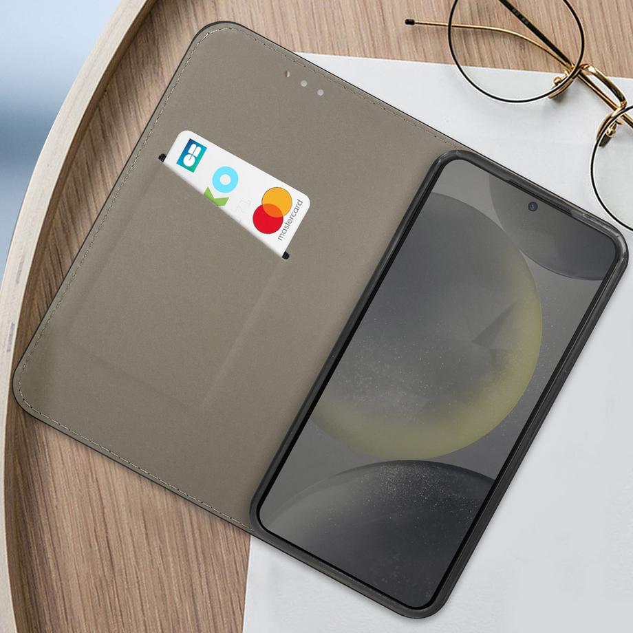 Avizar  Custodia folio Samsung Galaxy S24 nera 