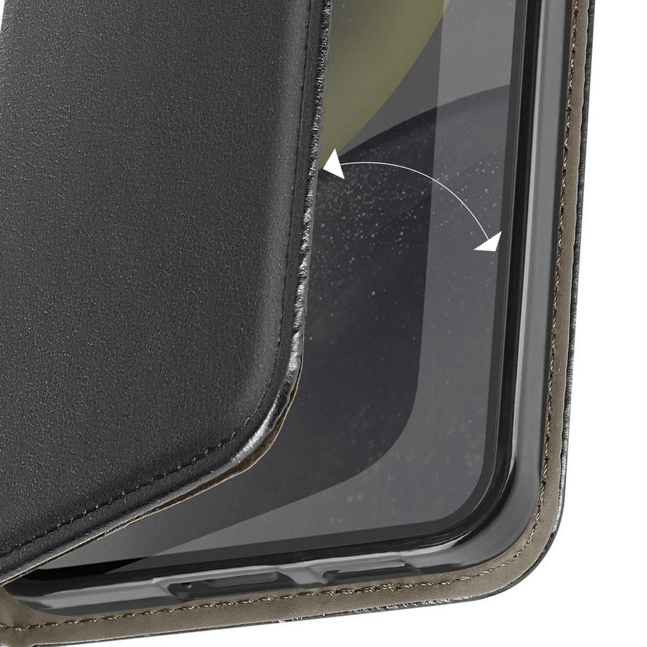 Avizar  Custodia folio Samsung Galaxy S24 nera 