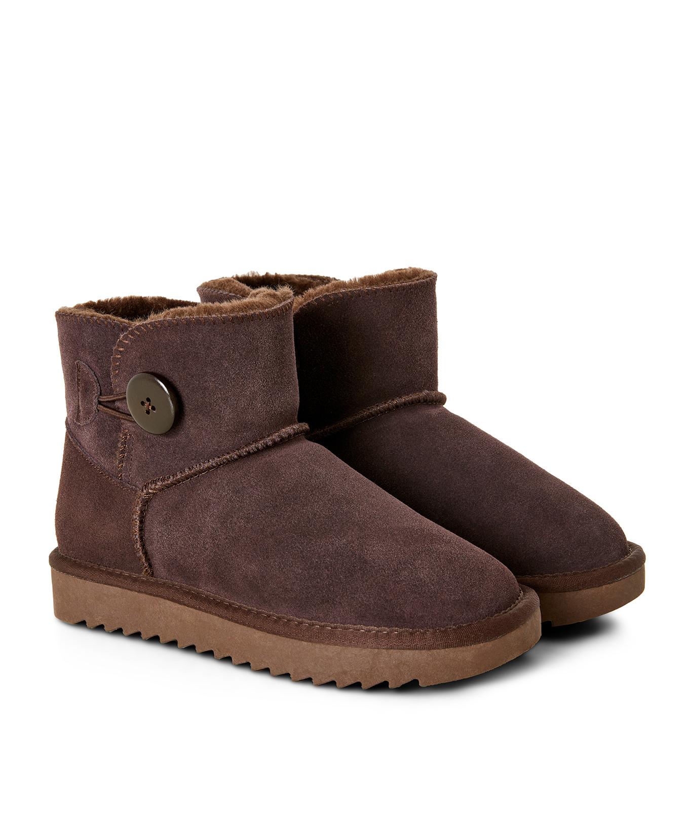 Joe Browns  Wildleder-Stiefeletten mit Knopfleiste 