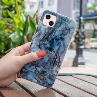 Cover-Discount  iPhone 15 Plus - Custodia in gomma Marble 