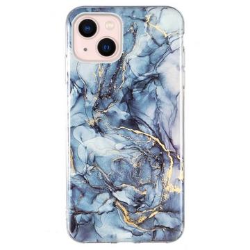 iPhone 15 Plus - Silikon Gummi Case Marble