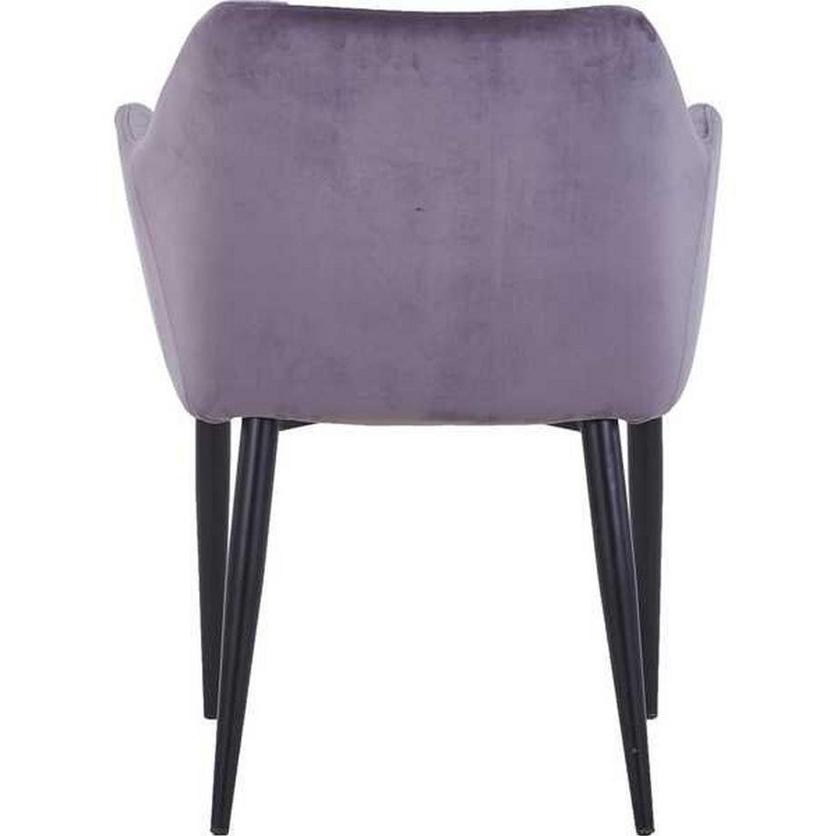 mutoni Poltrona Sanna grigio scuro (set di 2)  
