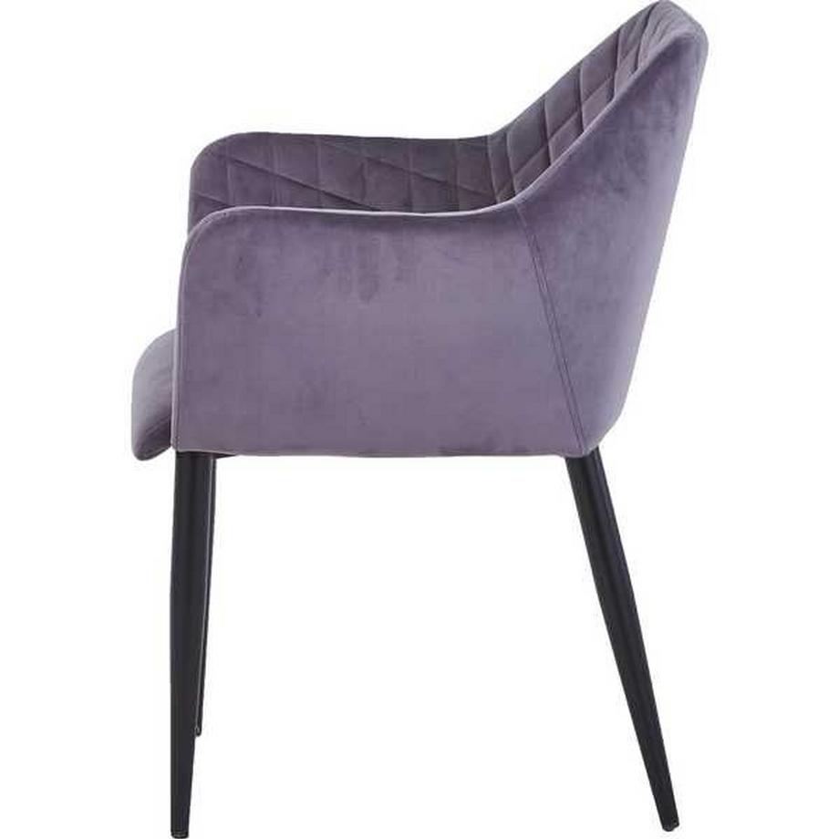 mutoni Poltrona Sanna grigio scuro (set di 2)  