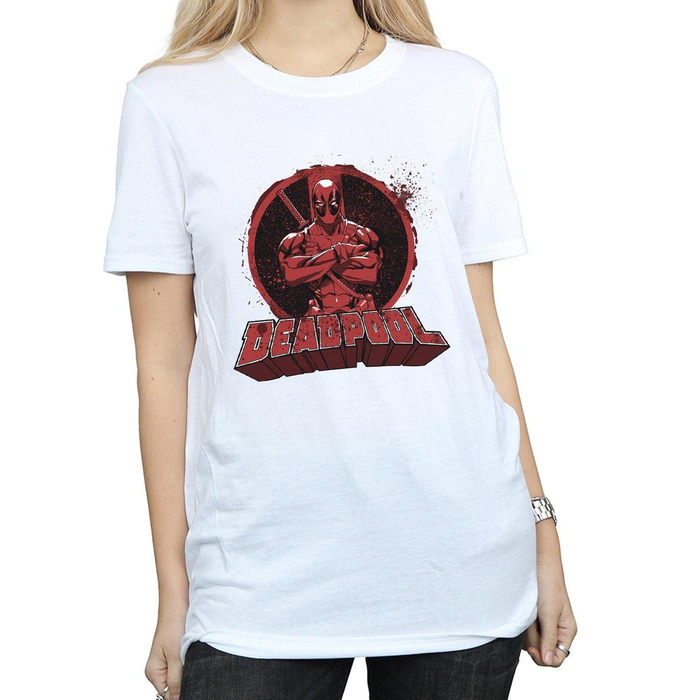 Deadpool Arms Crossed T-Shirt  