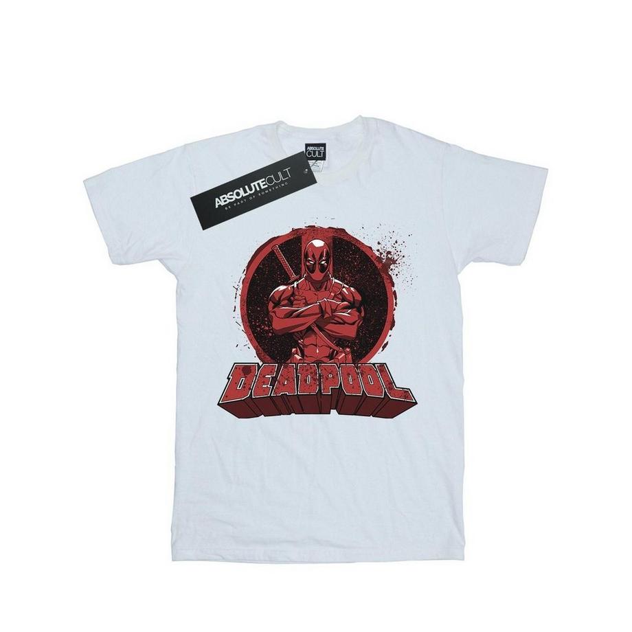 Deadpool Arms Crossed T-Shirt  