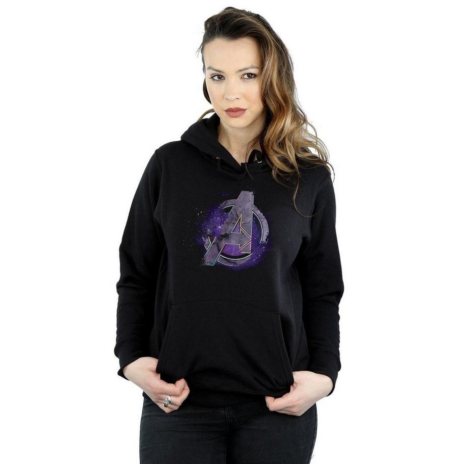MARVEL Avengers Endgame Space Felpa con cappuccio  