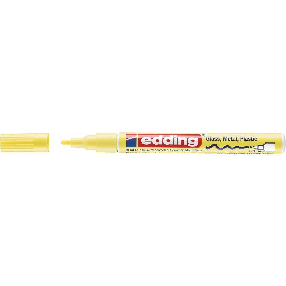 Edding EDDING Paintmarker 751 CREA 1-2mm E-751-135 CR pastell gelb  