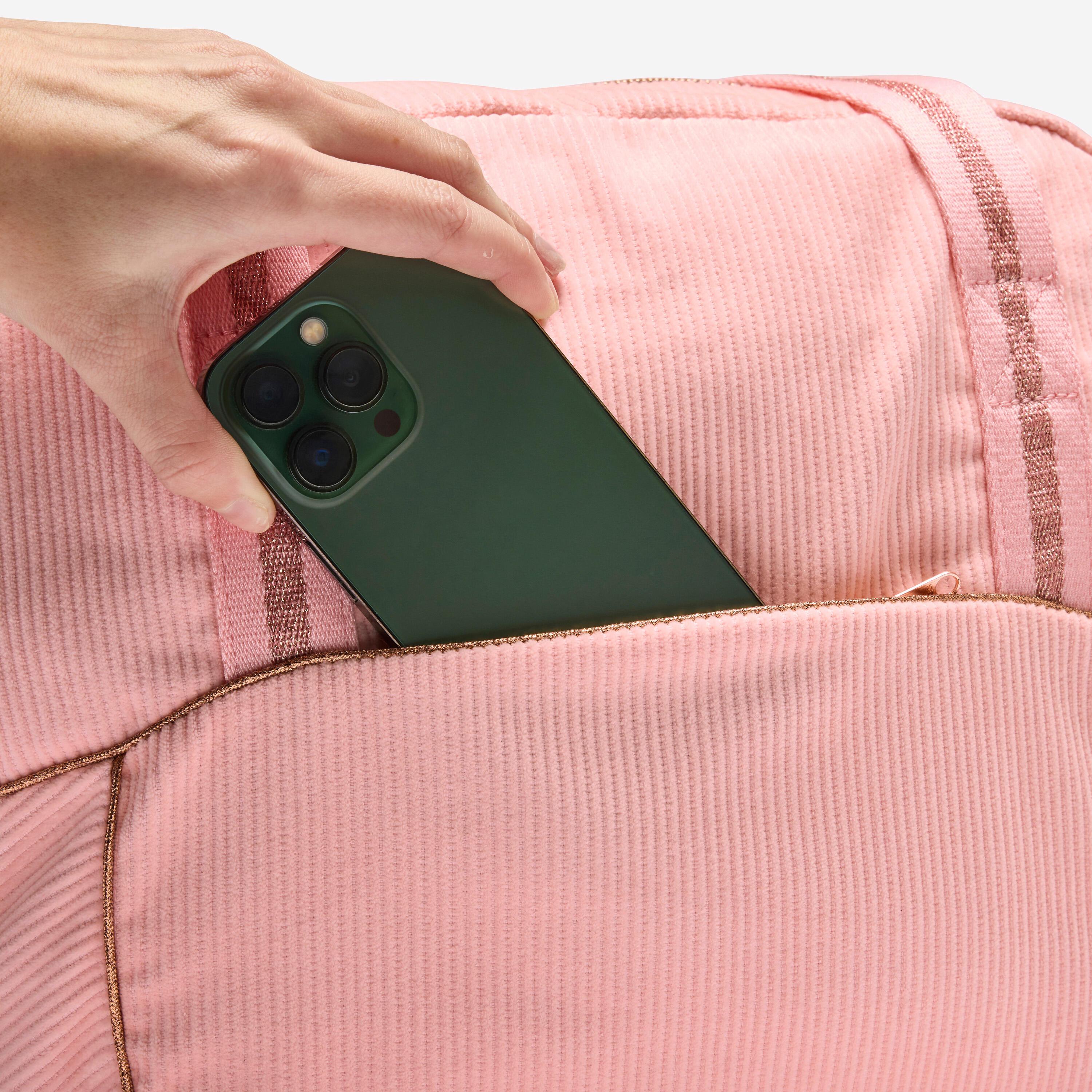 DOMYOS  Sporttasche Cordsamt 